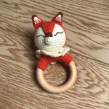 Charger l'image dans la galerie, Hochet musical animaux en crochet