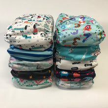 Charger l'image dans la galerie, Pack premium couches lavables à poche