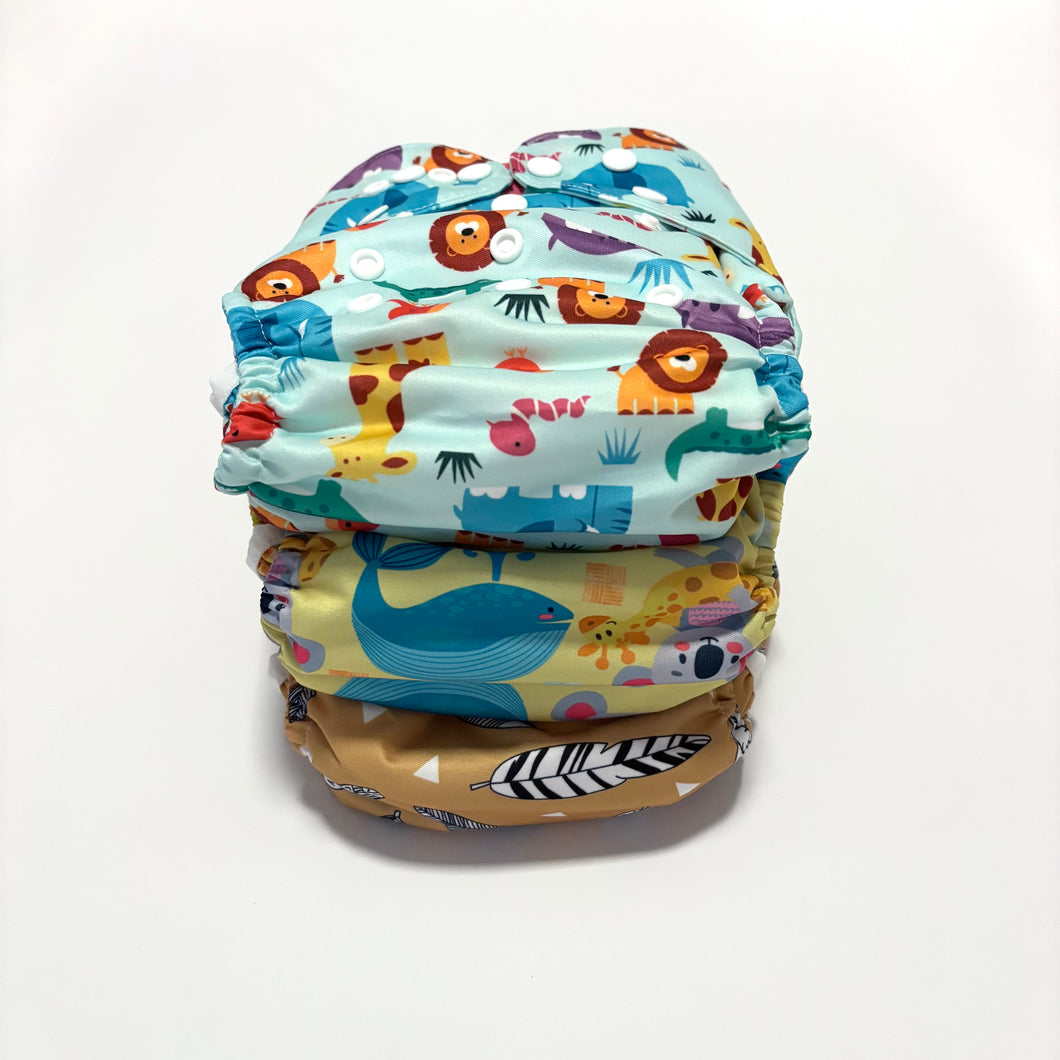 Pack découverte couches lavables TE2