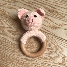 Charger l&#39;image dans la galerie, Hochet musical animaux en crochet
