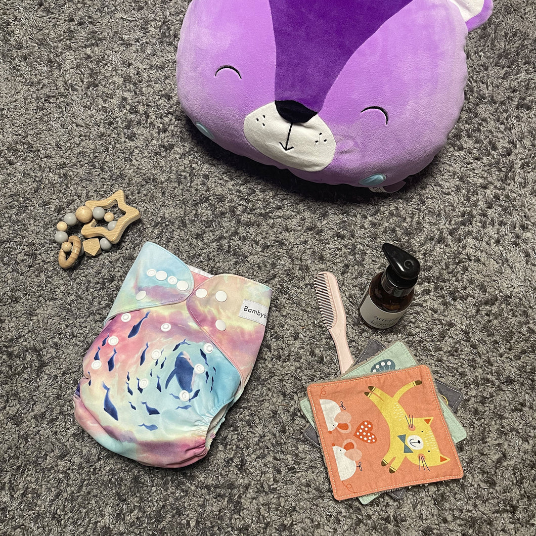 Couche lavable évolutive à poche